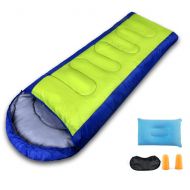 FENGS Sleeping Bag Extremely Lightweight Water Resistant Compact Sleeping Bag for Outdoors, Camping, Backpacking, Hiking Multi-Colored-2.35KG Version