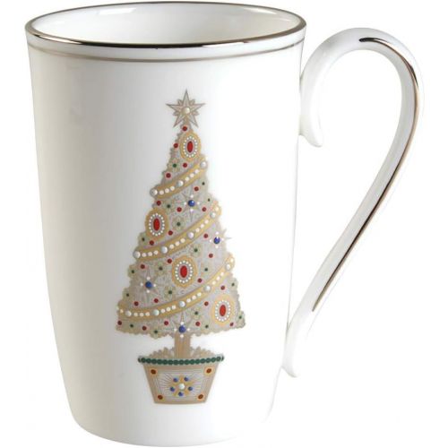 레녹스 Lenox Federal Platinum Christmas Accent Mug