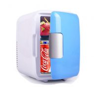 Xiejuanjuan Cooler and Warmer Fridge Personal Fridge Mini Portable Compact , Cools & Heats, 4 Liter Capacity, Chills 6 12oz Cans, 100% Freon-Free & Eco Friendly, Includes Plugs For Home Outlet