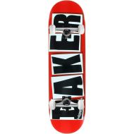 Baker Skateboard Deck Brand Logo Red/Black 7.88 Raw Trucks Assembled
