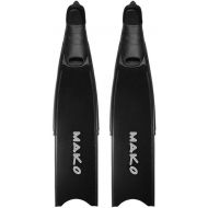 Spearguns Pro Fiberglass Freedive Fins in Black (Interchangeable Blades)