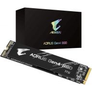 Gigabyte AORUS NVMe Gen4 M.2 1TB PCI-Express 4.0 Interface High Performance Gaming, 3D TLC NAND, External DDR Cache Buffer, SSD (GP-AG41TB)