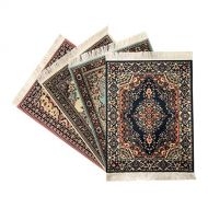 Inusitus Set of 4 Miniatures Dollhouse Carpets - Dolls House Rugs - 10x7 Dollhouse Furniture Accessories - Turkish Designs