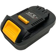 Adapter Converter for Milwaukee to Dewalt Battery, Compatible with Milwaukee M18 18V Lithium Battery Convert to Dewalt 18V/ 20V Max XR Lithium-Ion Cordless Power Tool Battery