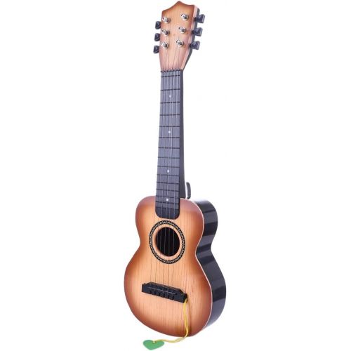  [아마존베스트]RuiyiF Kids Guitar, Toddler Toy Guitars for Boys Girls Age 3-5 Years Old 6 Steel String Acoustic Guitar Kids with Pick 21 Inch