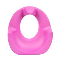 Potty Child Toilet Seat Soft Toilet Suitable for 1-5 Years Old Training Toilet Seat Easy Clean Portable Child Toilet (Color : Pink)