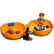 LEGO Movie 2 Emmet Minifigure and Pod 853874 27 Pieces