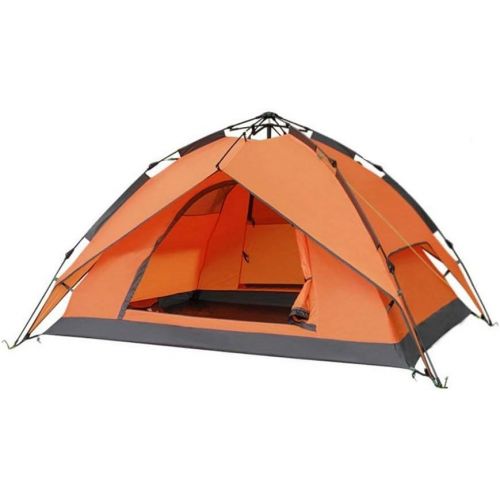  ZYL-YL 3-4 Person Camping Tent 4 Season Backpacking Tent Automatic Instant Pop Up Tent Compatible with Outdoor Sports