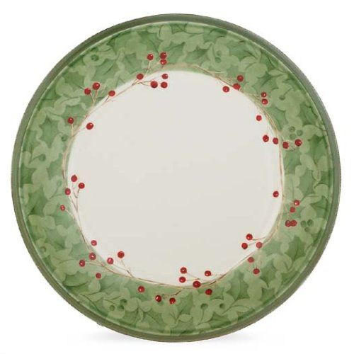 레녹스 Lenox Holiday Gatherings Damask Dinner Plate