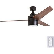 Honeywell Ceiling Fans 50603-01 Remote Control Led Eamon Modern Ceiling Fan, 52, Bronze