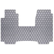 Intro-Tech Automotive Intro-Tech DD-402-RT-G Hexomat Front Row Custom Fit Floor Mat for Select Dodge Ram Promaster Models - Rubber-Like Compound (Black)
