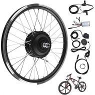 Focket Electric Bicycle Kit, 20 inch Wheel 36V/48V 250W Motor Max Speed 25km/h E-Bike Conversion Kits Motor Control Kit with KT900S LED Display, Strong and Powerful for Road Bike