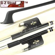 D Z Strad Carbon Fiber Cello Bow Ebony Frog (3/4 - Size)