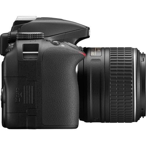  Nikon D3300 24.2 MP CMOS Digital SLR with Auto Focus-S DX Nikkor 18-55mm f/3.5-5.6G VR II Zoom Lens (Black)