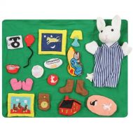 Marvel Education Company Goodnight Moon Puppet & Props Set for Children, 20-Piece Set with Bag, Ages 2 Years and Up