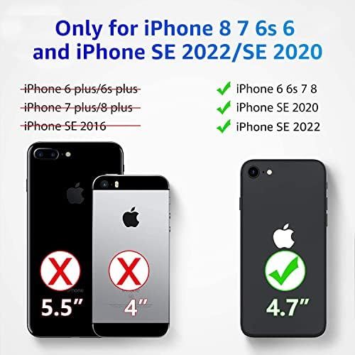  [아마존베스트]Swaller Battery Case for iPhone 6 6S 7 8 SE 2020, 3200mAh Charging Case, Protective Charger Case, Portable Extended Battery Pack (4.7-inch) (Black)