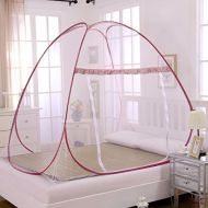 Folding Mosquito Net, Amever Portable Folding Pop Up Mosquito Net Bed Canopy Curtains Free...