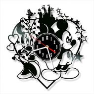 Generic Mickey and Minne Mouse Clock Vinyl Clock, Mickey and Minne Mouse Wall Clock 12, Art Original Decor, The Best Home Decorations