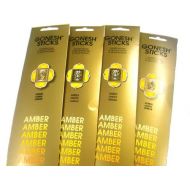 인센스스틱 Gonesh Incense Sticks - Amber lot of 4