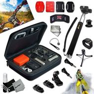 Xtech Camera Value ACCESSORIES KIT for GoPro HERO4 Hero 4, Hero3+ Hero 3+, HERO3 Hero 3, HERO2 Hero 2, HD Motorsports Hero, Surf Hero, GoPro Hero Naked, GoPro Hero 960, GoPro Hero
