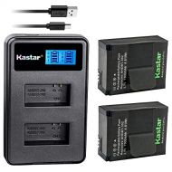 Kastar Battery (X2) & LCD Dual Slim Charger for GoPro AHDBT-201, AHDBT-301, AHDBT-302, Gopro3 and GoPro Hero3+, Hero3, HD Motorsports Hero, Surf Hero, Hero Naked, Hero 960, Hero HD