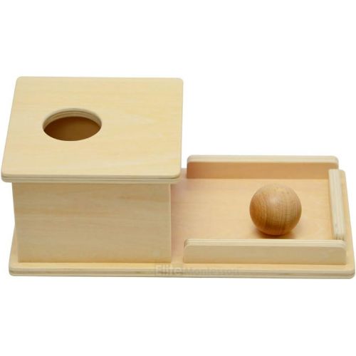  [아마존베스트]Elite Montessori Object Permanence Box with Tray and Ball