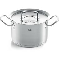 Fissler 084-128-20-000-A Two-Handled Pot, 7.9 inches (20 cm), Original Profile Collection, Stew Pot, Gas Hobs/Induction Compatible, Made in Germany, Silver