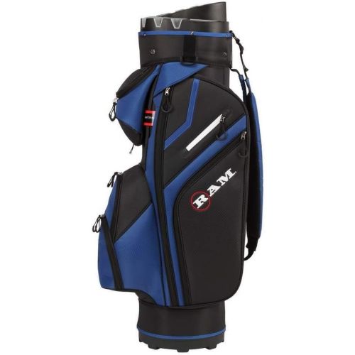  [아마존베스트]Ram Golf Premium Cart Bag with 14 Way Molded Organizer Divider Top