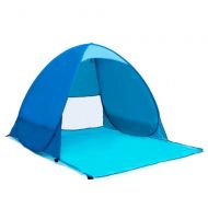 LIUFENGLONG Beach Tent Automatic Instant Family Canopy Tent For Camping Fishing Hiking Picnicing Outdoor Ultralight Canopy Cabana Tents With Carry Bag Stakes Portable Pop Up Sunshade Beach Ten
