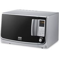 DeLonghi MW 30F Microwave/2750 Watt/30 Litre Cooking Space/8 Functions Grill, Convector, Defrosting, Pizza, Breakfast Function/Silver