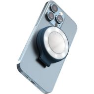 ShiftCam SnapLight - LED Selfie Ring Light with Four Brightness Settings and Built in Battery - Magnetic Mount Snaps on to Any Phone - Flippable Design | Abyss Blue