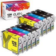 ejet Remanufactured Ink Cartridge Replacement for Epson 126 T126 to use with Workforce 545 645 845 630 840 WF-3520 WF-3540 WF-7520 WF-7010 Stylus NX430 (4 Black, 2 Cyan, 2 Magenta,