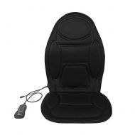 ZJchao Vibration Massage Seat Cushion with 5 Vibrating Motors and 3 Heating Pad, Back Massager, Massage Chair Pad for Home Office Car Use