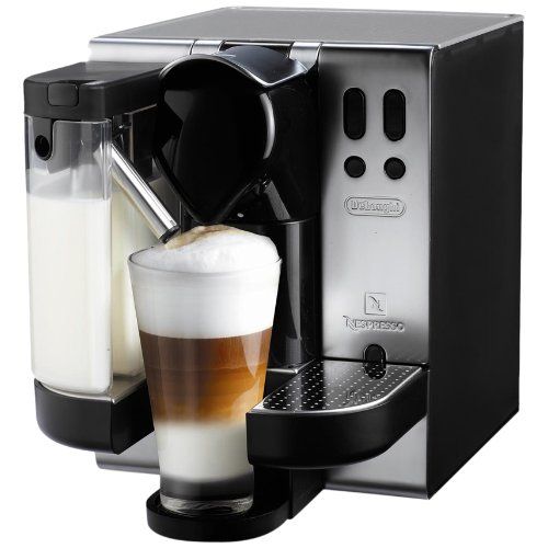 드롱기 DeLonghi Nespresso Lattissima Single-Serve Espresso Maker, Metalic
