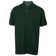 Polo Ralph Lauren Mens Classic Fit Mesh Polo Shirt (X-Large, Pine Green)