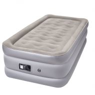 Sable Twin XL Size Inflatable Mattress with Build-in Pump, Blow Up Raised Airbed for Guest, Camping, Height 19, 1-Year Guarantee