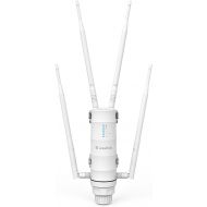 [아마존베스트]WAVLINK High Power Long Range Outdoor Wireless Access Point Weatherproof Dual Band 2.4+5G 1200Mbps Wi-Fi AP/WiFi Extender/Router 3 in 1, POE, Gigabit Port, No WiFi Dead Zones for W