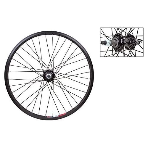  Wheel Master Rear Bicycle Wheel 20 x 1.75 36H, Alloy, Bolt On, Black