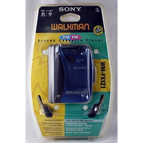 소니 Sony WM-FX121 Stereo Cassette Player Walkman (1996)