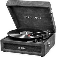 Victrola 3-in-1 Bluetooth Suitcase Record Player with 3-Speed Turntable