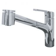 Franke FFPS20280 Sion Single Handle Pull-Out Kitchen Faucet, Satin Nickel