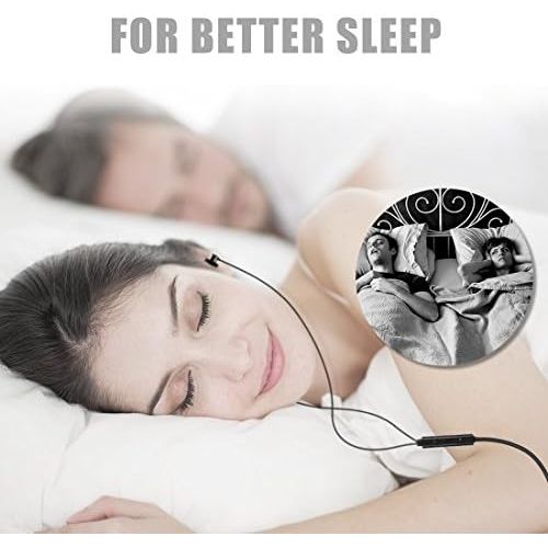  [아마존베스트]AGPTEK Sleep Headphones Earplugs, Ultra Soft Silicone Sound Isolation Headphones