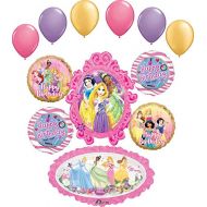 Mayflower Products Disney Princess Birthday Party Supplies 12 pc Balloon Bouquet Decorations