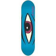 Toy Machine Skateboards Sect Eye Blue Skateboard Deck - 7.87 x 31.125 with Black Magic Black Griptape - Bundle of 2 Items