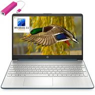 [Windows 11 Pro] HP 15 15.6 FHD Business Laptop, Hexa-Core AMD Ryzen 5 5500U up to 4.0GHz (Beat i5-1135G7), 8GB DDR4 RAM, 256GB PCIe SSD, 802.11AC WiFi, Bluetooth 4.2, HDMI, Spruce