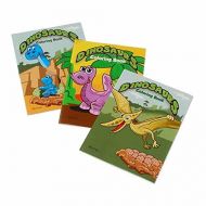U.S. Toy US Toy 12 Mini Dinosaur Coloring Books