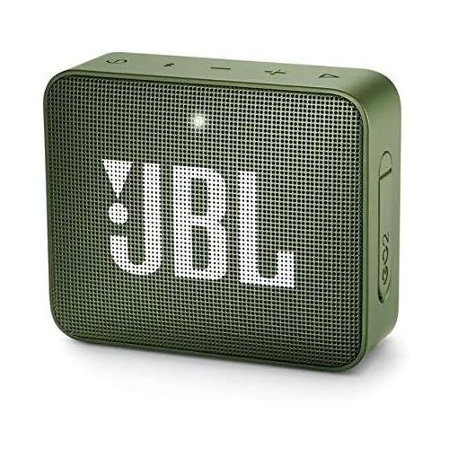 제이비엘 JBL GO 2 IPX7 Waterproof Ultra Portable Bluetooth Speaker Bundle with Deluxe Hard-Shell Case (Green)