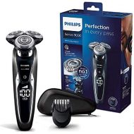 Philips Series 9000 Electric Wet and Dry Shaver S9721/41, Thorough & Gentle Shave, Ideal for 3 Day Beard, 60 Minutes Running Time, Incl. Beard Styler