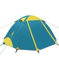 AUSWIEI Mountaineering Tent Double Double Aluminum Pole Tent Weatherproof Sunscreen Waterproof Tent Suitable for Outdoor Sportsmen