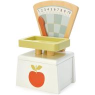 Tender Leaf Toys - Market Scale - Beautiful Grocery Weighing Scales Toy Set for Pretend Play for Kids 3+